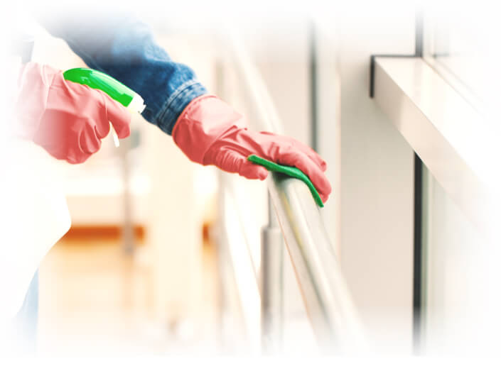 Deep cleaning of business premises
